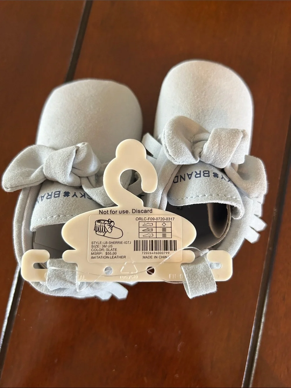 Lucky Brand Baby Moccasins ~ New!